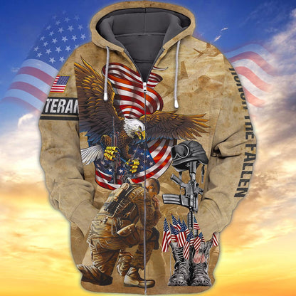 Us Veteran 3D All Over Print Shirt, Gift For Veteran TO2752