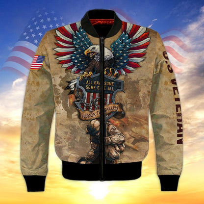 U.S Veteran All Gave Some Some Gave All 3D Print Hawaiian Shirt, Veteran Apparel TO2746