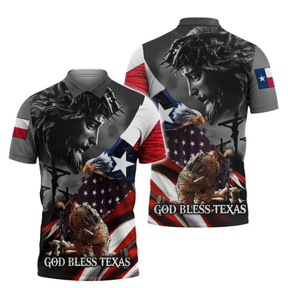 Veteran Texas Shirt, God Bless Texas Hoodie, Veteran Texas Polo Shirt Men Women TO2745