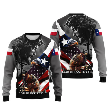 Veteran Texas Shirt, God Bless Texas Hoodie, Veteran Texas Polo Shirt Men Women TO2745