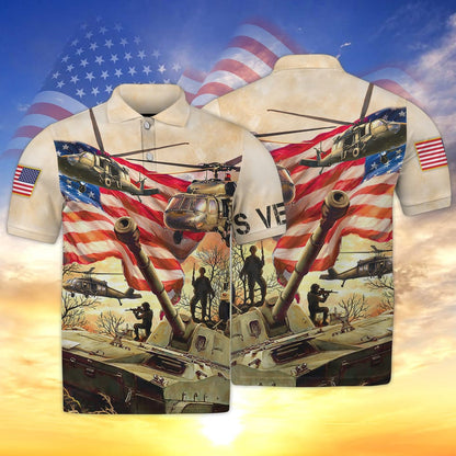 3D All Over Print Hawaiian Shirt Us Veteran Pattern, Gift For Veteran Dad, American Veteran Zip Up Hoodie Pull Over TO2760