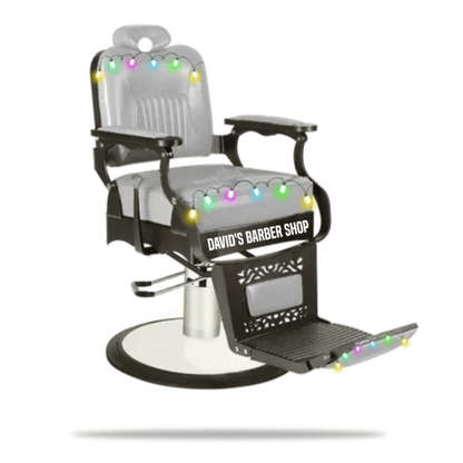 Barber Chair Personalized Christmas Ornament - Gift For Baber Shop Owner SO1221