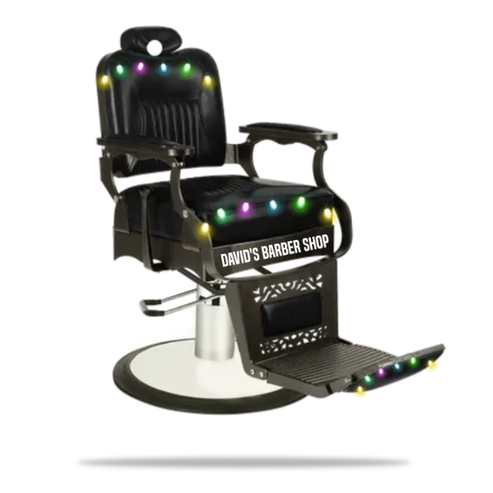 Barber Chair Personalized Christmas Ornament - Gift For Baber Shop Owner SO1221