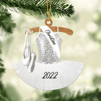 Ballet Dance Dress Christmas Ornament - Great Gift Idea For Ballet Lovers OO4428