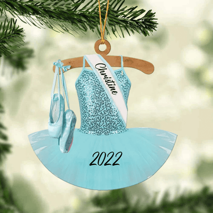 Ballet Dance Dress Christmas Ornament - Great Gift Idea For Ballet Lovers OO4428