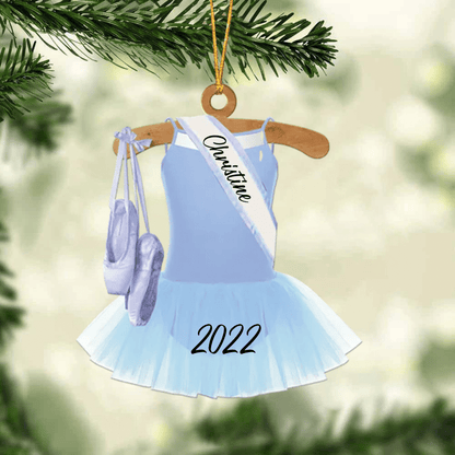 Ballet Dance Dress Christmas Ornament - Great Gift Idea For Ballet Lovers OO4428