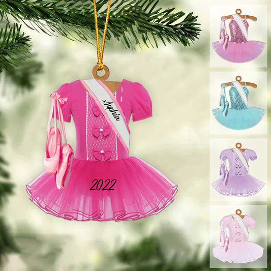 Ballet Dance Dress Christmas Ornament - Great Gift Idea For Ballet Lovers OO4428