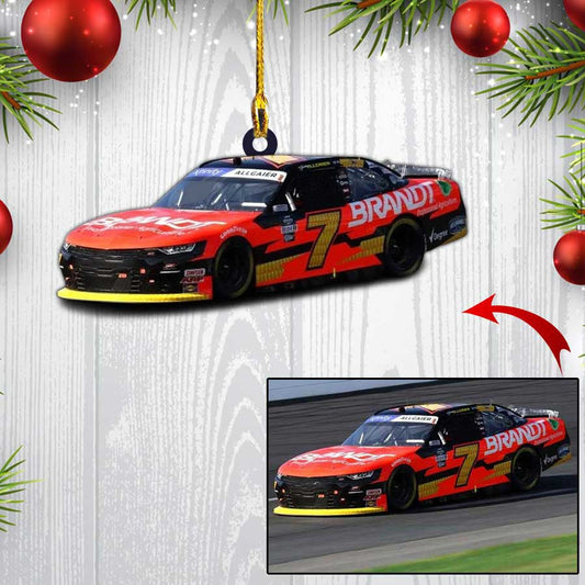 Custom Photo Motorsports Model Christmas Ornament for Man, Gift for Motorsports Lovers SO1303