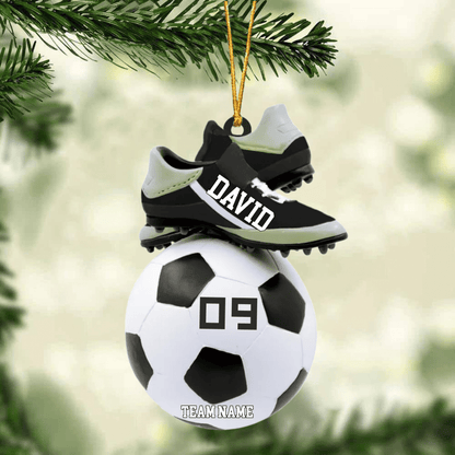 2024 Personalized Soccer Christmas Ornament - Great Gift Idea For Soccer Players & Soccer Lovers SO0551