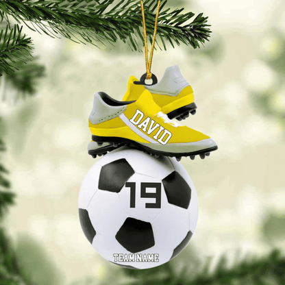 2024 Personalized Soccer Christmas Ornament - Great Gift Idea For Soccer Players & Soccer Lovers SO0551