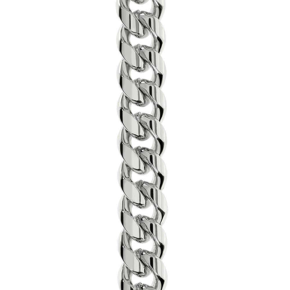 To My Great Grandson - Great Heart Love, Grandpa - Cuban Link Chain Necklace SO0273