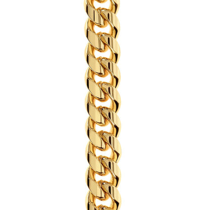 To My Great Grandson - Great Heart Love, Grandpa - Cuban Link Chain Necklace SO0273