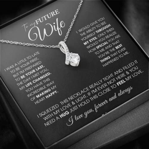 To My Future Wife Necklace, Future Wife Gifts Alluring Beauty Necklace SO0130