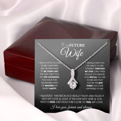 To My Future Wife Necklace, Future Wife Gifts Alluring Beauty Necklace SO0130