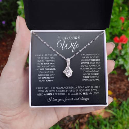 To My Future Wife Necklace, Future Wife Gifts Alluring Beauty Necklace SO0130