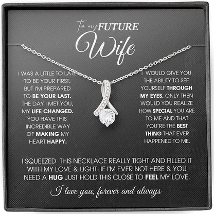 To My Future Wife Necklace, Future Wife Gifts Alluring Beauty Necklace SO0130