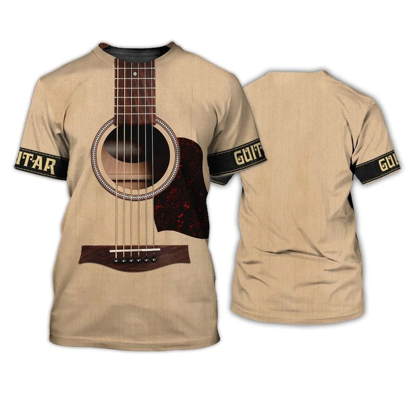 3D All Over Printing Shirt Hoodie Guitar Classic, Guitar Acoustic Hoodie, Gifts For Guitar Man TO0184