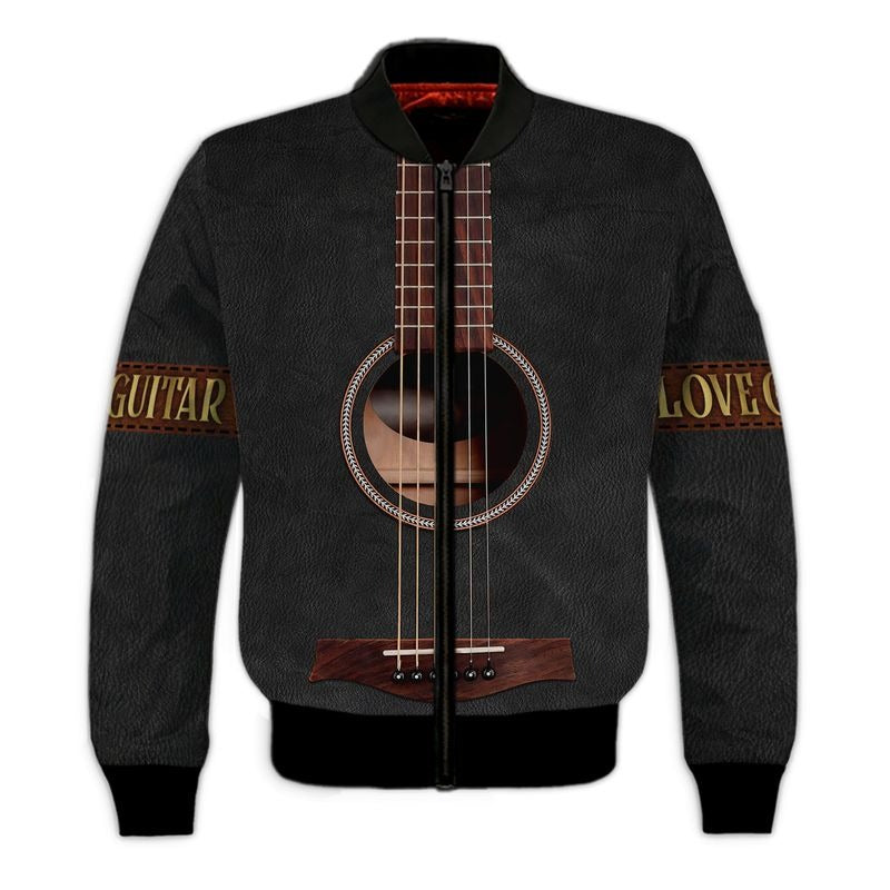 Sublimation On Guitar Classic, Guitar Acoustic Shirt For Guitar Men, Guitar Lover 3D Hoodie TO0185