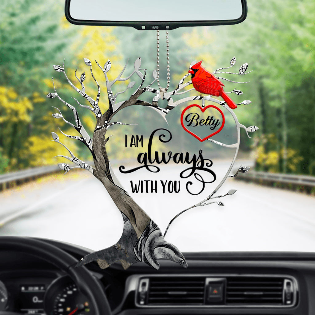 Cardinal Memorial Tree Personalized Ornament OO0981