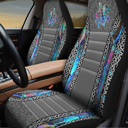 Love Turtles Front Car Seat Cover,Auto Seat Covers With 3D Pattern Print SO0306