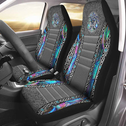 Car Seat Protectors, Mystery Spirit Triple Moon Witch Seat Covers With 3D Pattern Print SO0303