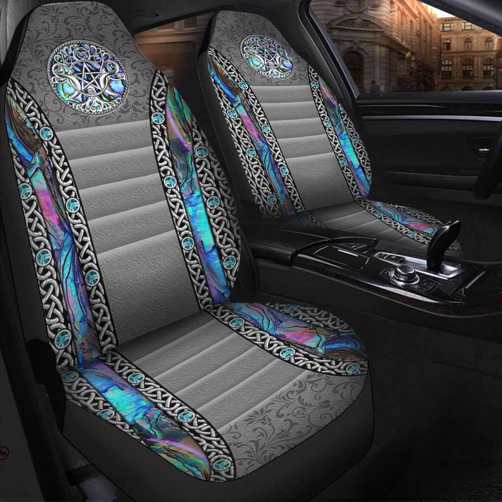 Car Seat Protectors, Mystery Spirit Triple Moon Witch Seat Covers With 3D Pattern Print SO0303