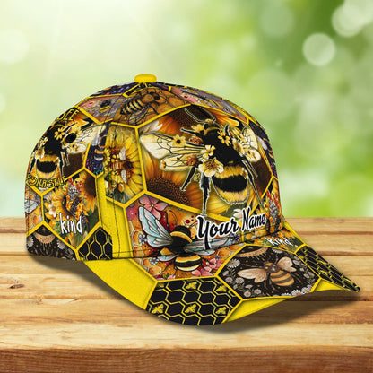 3D Classic Cap Bee Yourself Personalized Name Cap 44 Lasfour CA1351