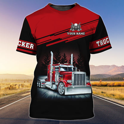 Custom Funny Trucker Shirt Only Truck Driver Can Understand 3D Tee Shirt Best Trucker Gift TO1709