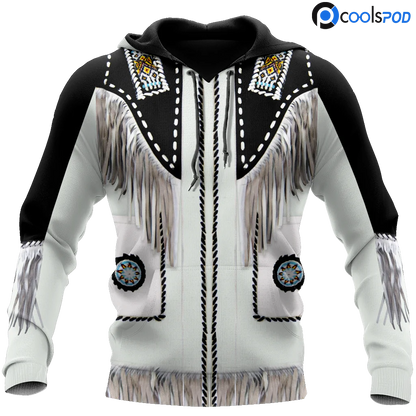 3D All Over Print Cowboy Shirt Cowboy Jacket Pattern Hoodie, Cowboy Cosplay For Men Boy, Cowboy Gift For Him TO2795