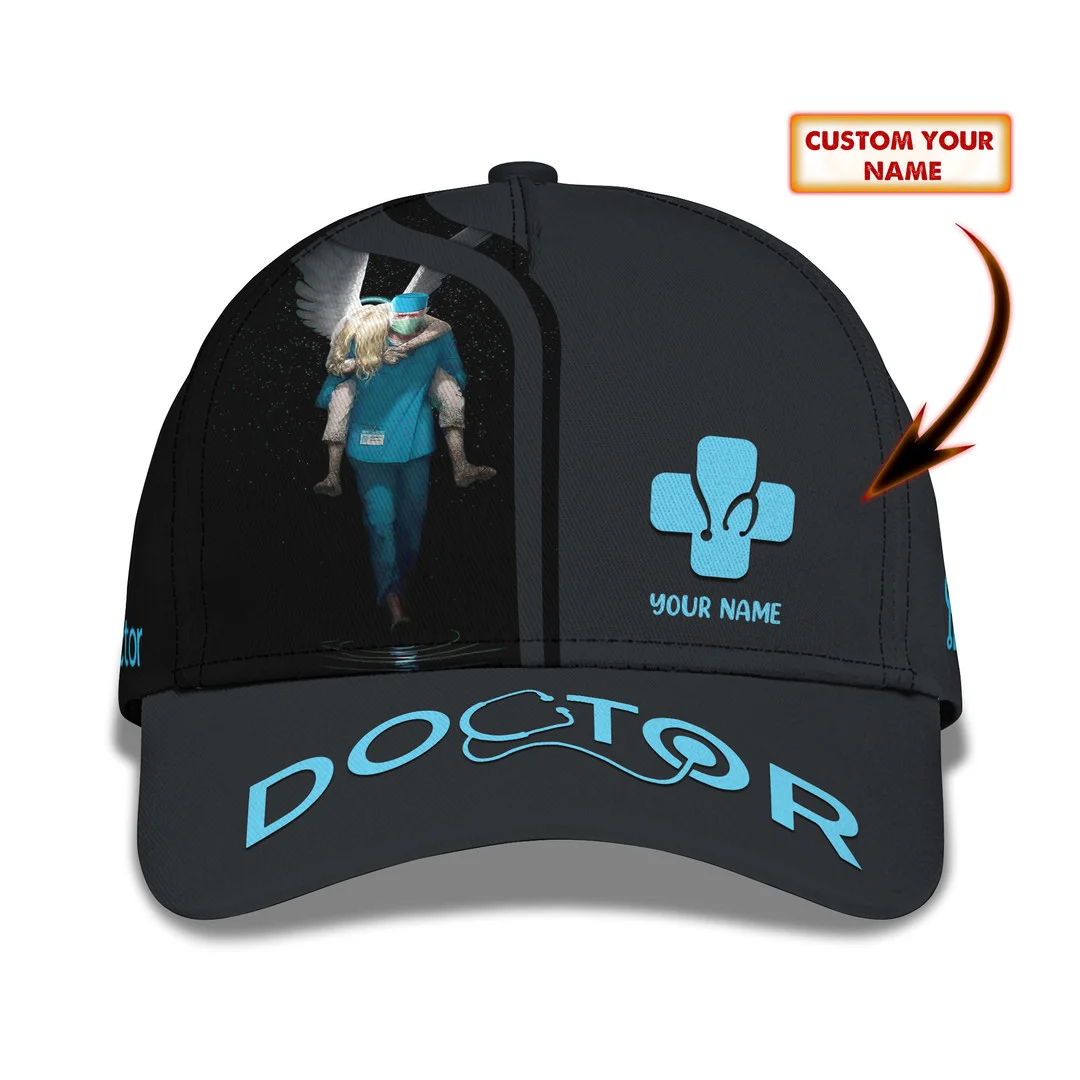 Doctor 3D Print Classic Cap Doctor Custom Name Baseball Cap CA0326