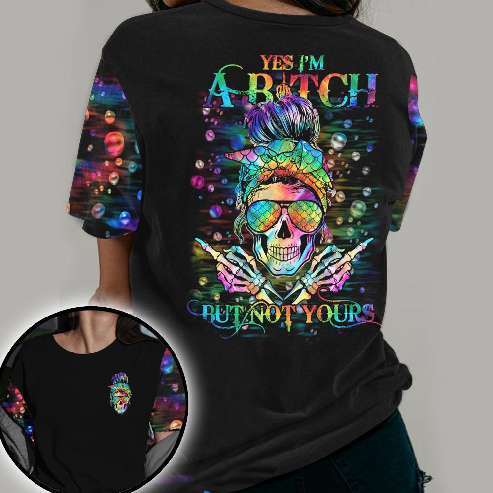 Skull Mermaid Pride Shirt For LGBT Month, Gay Pride Skull Shirt, Lesbian Pride Shirt LO0692