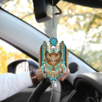 Native American Car Hanging Ornament, Auto Hanging Ornaments SO1428