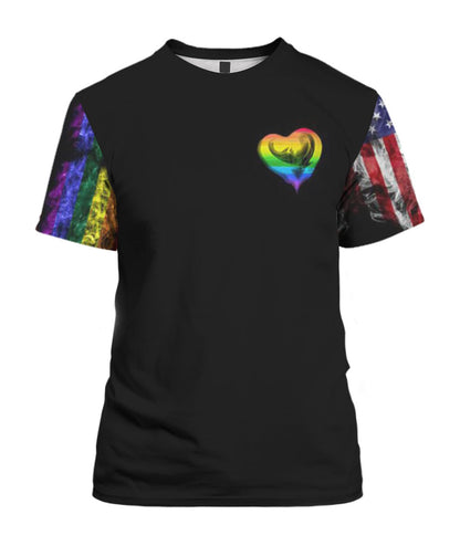 I Am Gay Til I Die 3D T Shirt For Lgbt Community, Gay Friend Gifts, Pride Full Printed Shirt For Him, To My Gay Friend Gifts LO0949