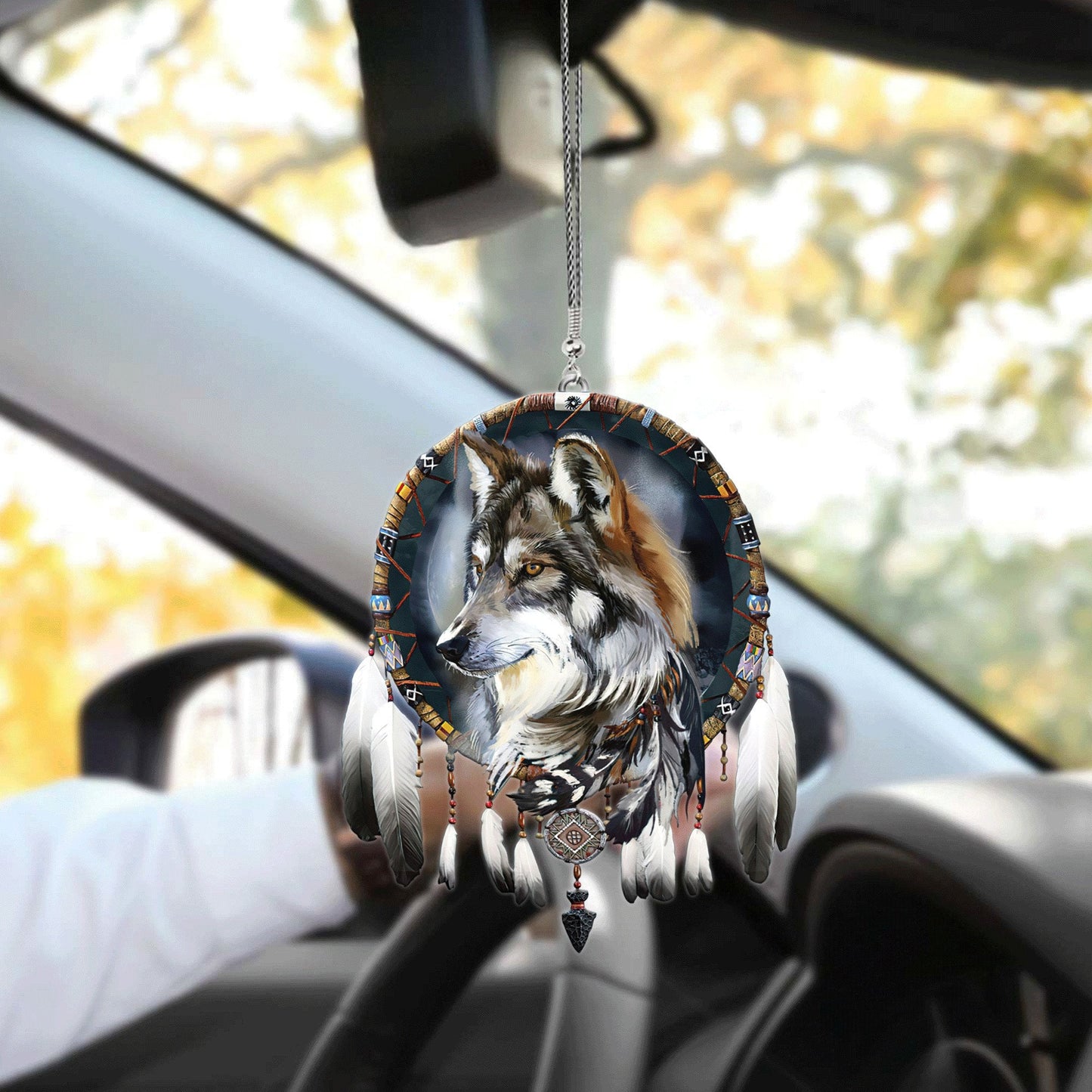 Lasfour Native American Unique Design Car Hanging Ornament OO0027