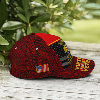 Vietnam Veteran Blood Sweet And Tears Baseball Cap Lasfour CO0161