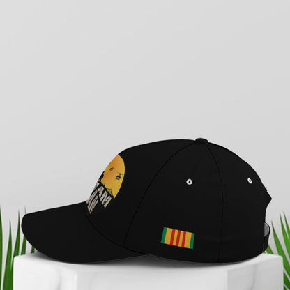 Vietnam Veteran Soldiers Black Baseball Cap Lasfour CO0905