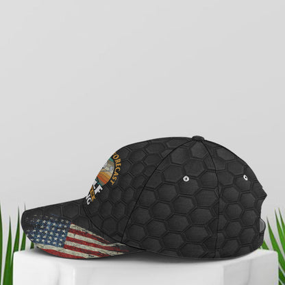 American Flag Golf With A Chance Of Drinking Baseball Cap Lasfour CO0867