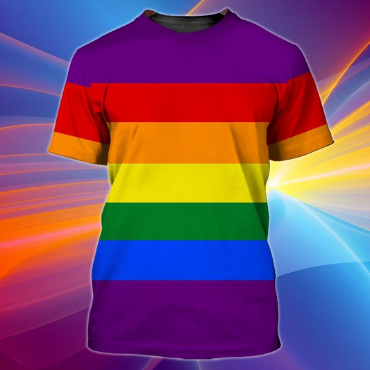 Full Print Lgbt Shirt, Transgender T Shirt, Pride Month Demon Shirt, Lgbtq Ally Shirts LO0814