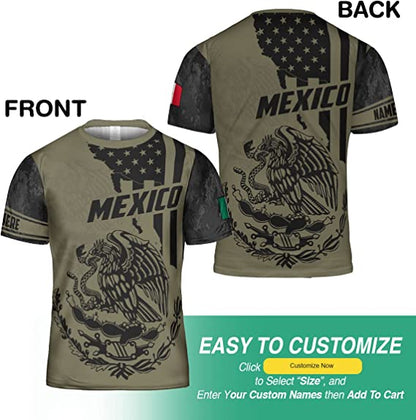 Mexico Shirt, Personalized Mexican Hoodie, Custom Mexico Hoodie, Mexico Soccer Jersey Custom Hoodies TO3062