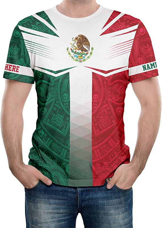 Mexico Shirt, Personalized Mexican Hoodie, Custom Mexico Hoodie, Mexico Soccer Jersey Custom Hoodies TO3062