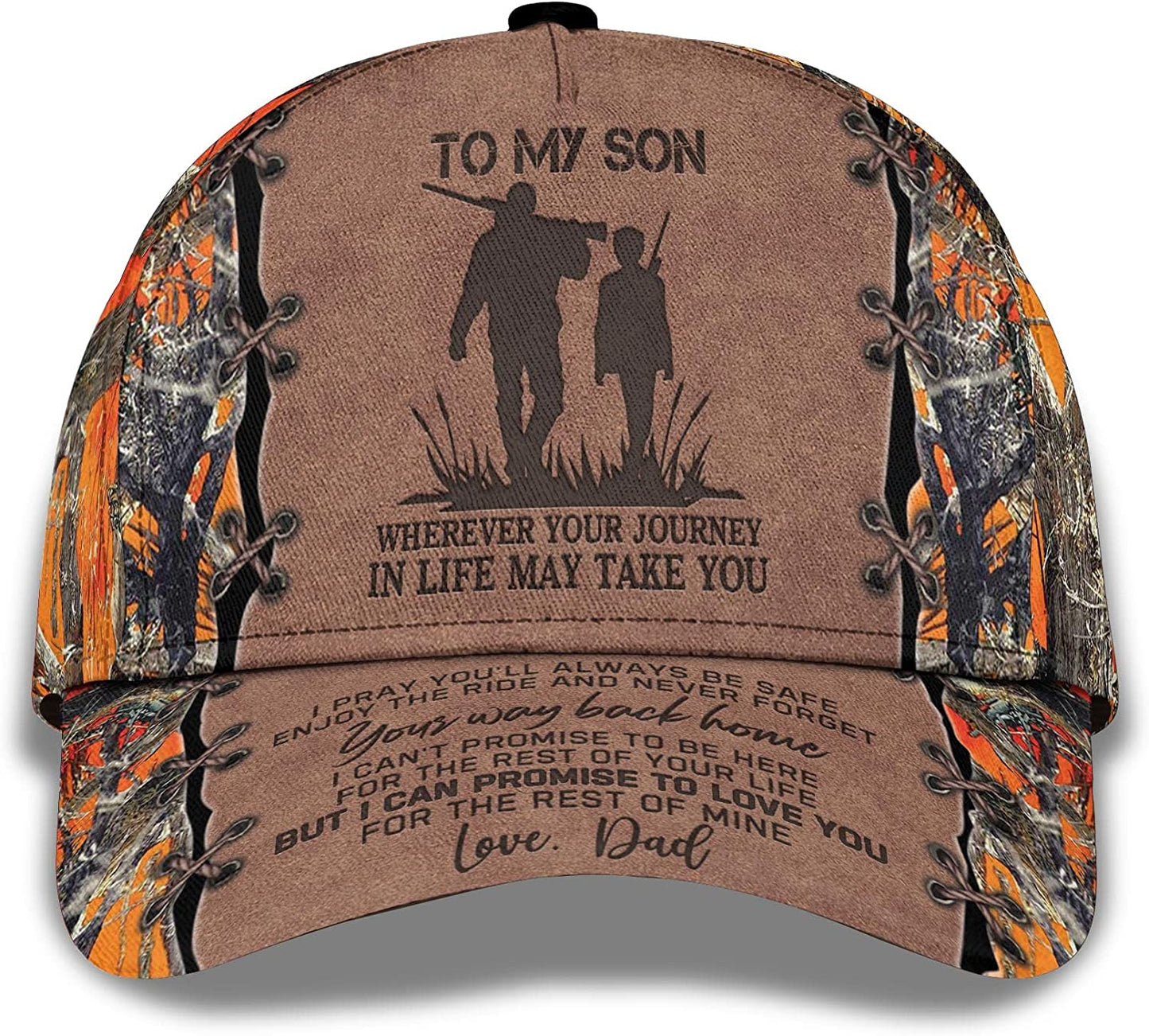 To My Son Cap, Gift For Son From Dad, Hunting Family Cap, Hunting Camo Cap CA0021