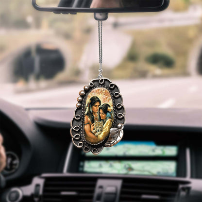 Cool Native American Car Hanging Ornament, Car Ornament OO0051