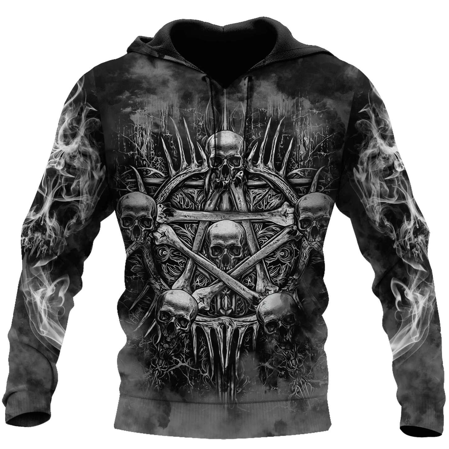 3D Full Printed Skull Hoodie Skull Men's Hoodie, Women Skull Hoodie Skeleton Hoodies SO0473