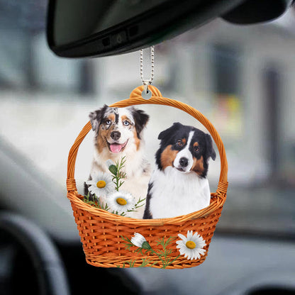 Australian Shepherd God'S Present Auto Car Hanging Ornament OO0975