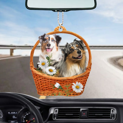 Australian Shepherd Ornament God'S Present Car Hanging Ornament OO0974