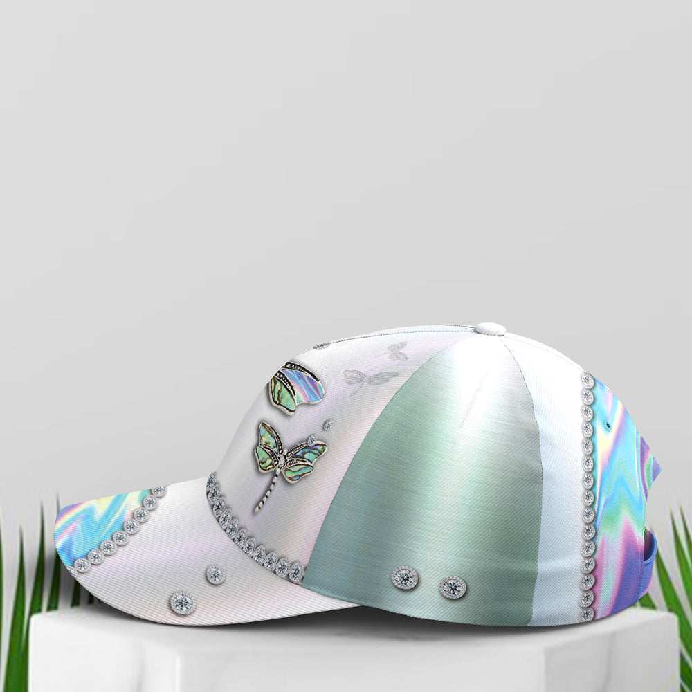 Hologram Style Dragonfly Baseball Cap For Women Classic Cap Lasfour CO0119