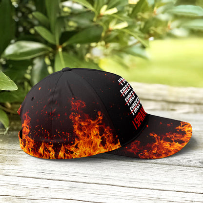 Funny Firefighter Spray Water Baseball Cap Lasfour CO0168