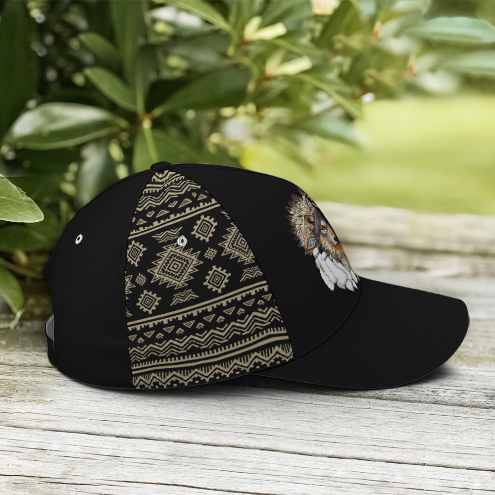 Wolf Native American Baseball Cap Lasfour CO0681