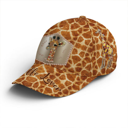 Baseball Cap For Giraffe Lovers Skin Pattern Lasfour CO0948