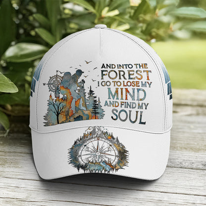 Hiking Lose My Mind Find My Soul Baseball Cap Lasfour CO0727